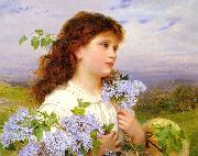 Sophie Gengembre Anderson Time Of The Lilacs oil painting